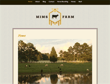 Tablet Screenshot of mimsfarm.com
